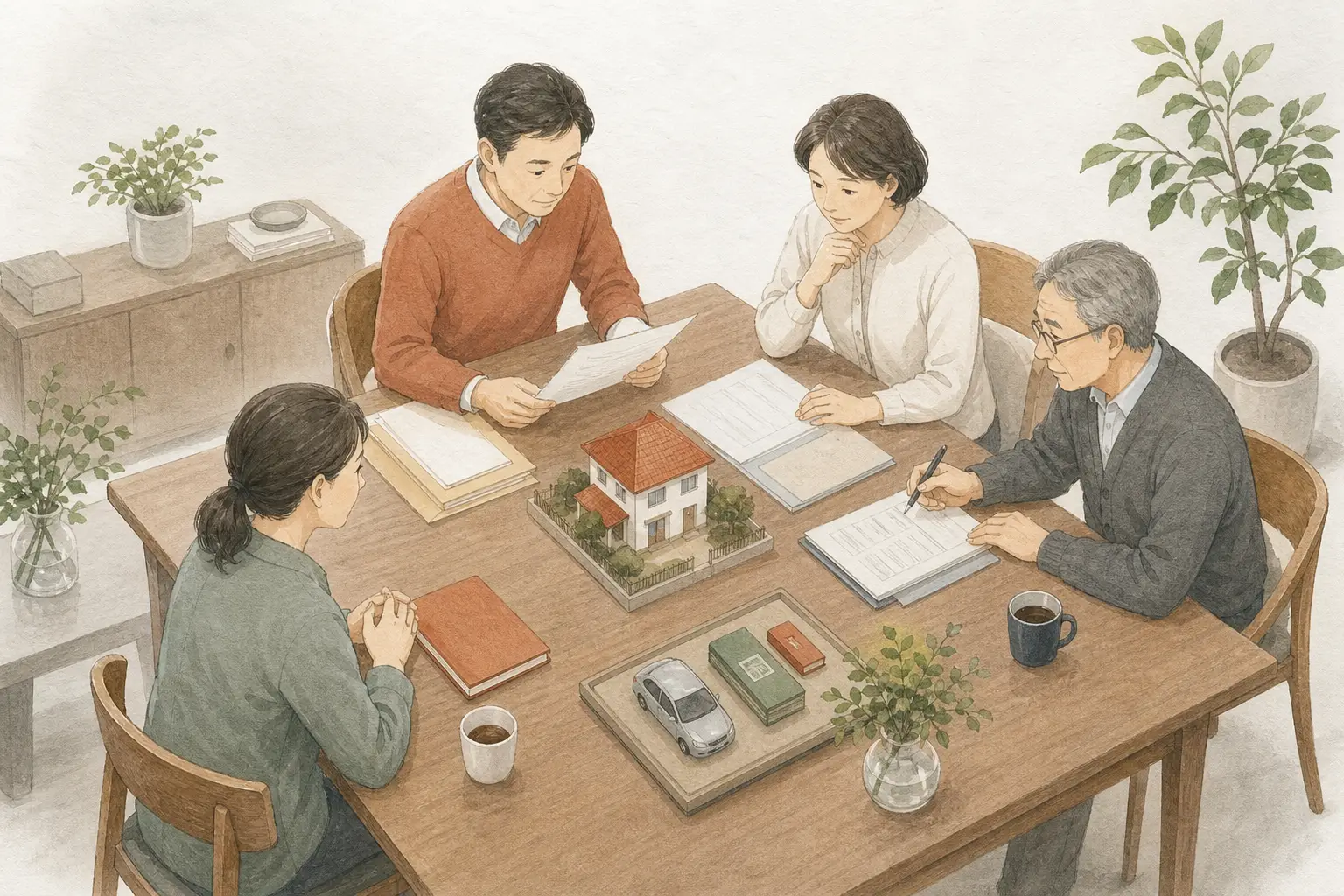 【10カ月・1年以内】遺産分割と相続税の手続きの手順