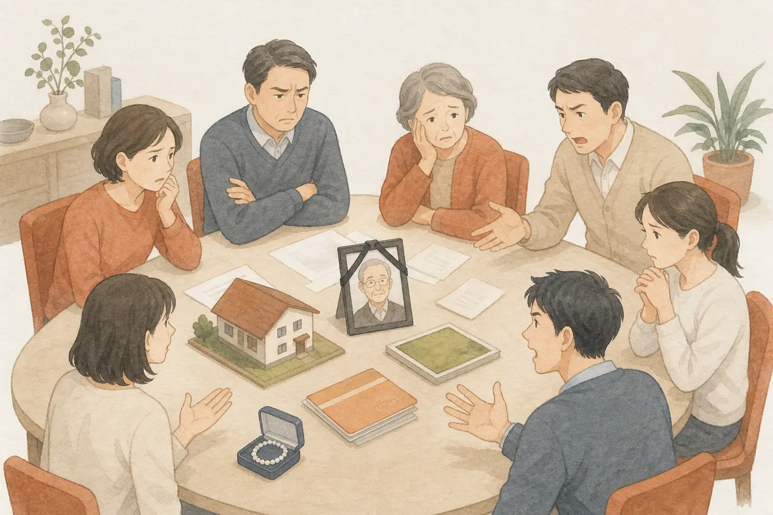 遺産分割でよくあるトラブルと対処法