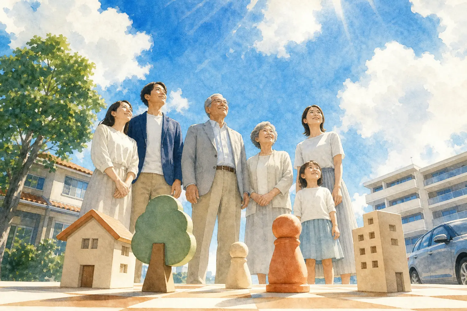 家族構成・財産別に見る家族信託の活用ケーススタディ
