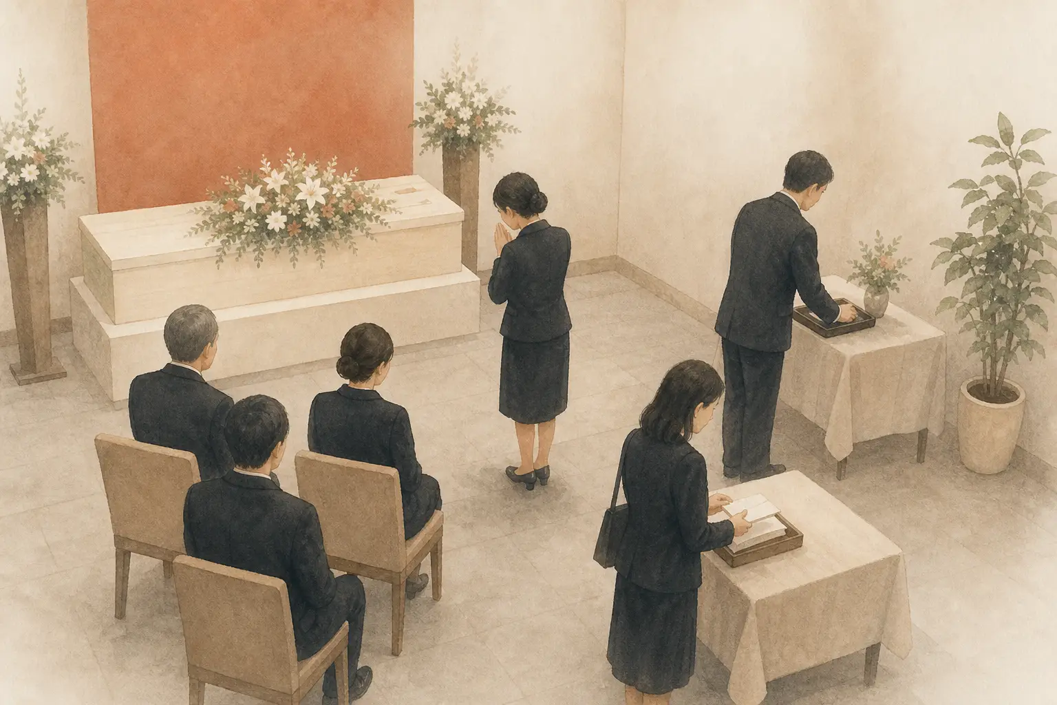 直葬のマナーと参列・香典の扱い