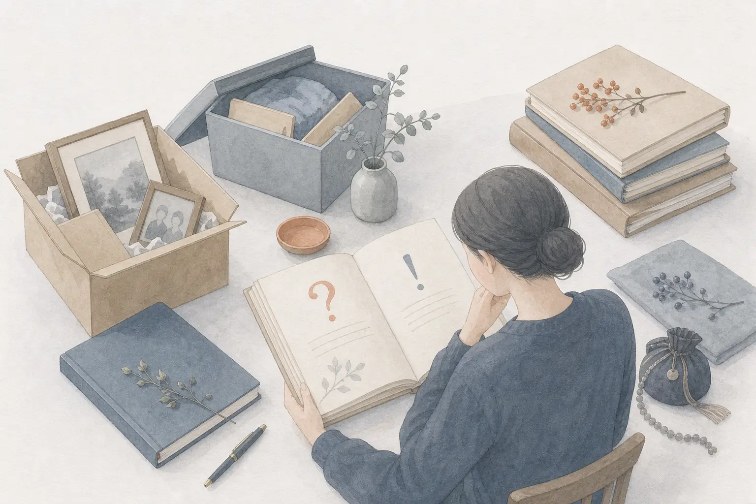 遺品整理のよくある質問(FAQ)と用語集